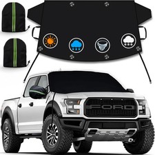 Windshield Cover for Ice and Snow, Car Windshield Snow Cover, Thicken Windshield picture