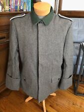 GERMAN WWI TUNIC JACKET UNIFORM BLUSE LARGE SIZE 44 FIELD GREY MUSEUM REPRO picture