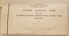 Glacier National Park Minnesota USGS 1929 picture