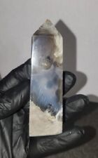 124g Natural Volcano Agate Crystal Tower Quartz Ea26 picture