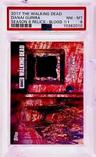 Topps Walking Dead Season 6 Danai Gurira As Michonne Relic Card Blood 1/1 PSA 8 picture