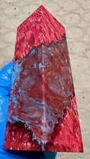 Stabilized Red Maple Burl Hybrid Knife scales Knife Handle Pen Blanks picture
