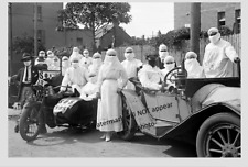 1918 Flu PHOTO Pandemic Spanish Outbreak Hospital Nurses Patients Influenza 1919 picture