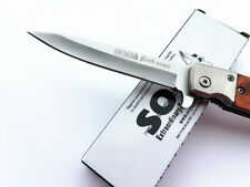 SOG Assisted Opening Folding Pocket Knife Saber Camping Fishing Tactical Gift picture