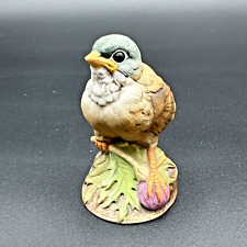 Vintage Ceramic Baby Gold Finch Bird Andrea By Sadek Japan #6350  Estate Piece picture