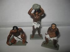 Starlux France NEANDERTHAL Group  (1983) plastic prehistoric hominids picture