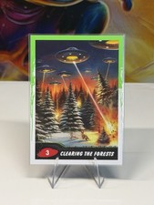 2026 Topps Mars Attacks Xmas #3 Clearing The Forests /10 Martian Blood picture