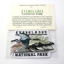 Official Everglades National Park Souvenir Patch Florida Bay Alligator picture