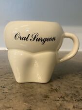 Vintage Tooth Shaped Oral Surgeon Coffee Tea Cup Mug R.O.S.E. Ltd Dentist picture