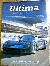 Ultima Self Assembly Supercars Dealer Sales Brochure www.Ultimasports.co.uk picture