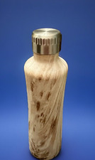 The Coffee Bean & Tea Leaf Stainless Steel Water Drink Bottle Brown Marble 16oz picture