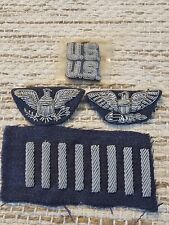 WWII US Army AAC Air Corps Officer Colonel Bullion Patch Lot L@@K picture