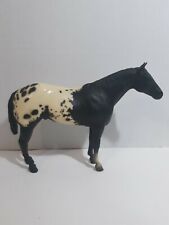 Vintage Breyer Traditional # 66 Stud Spider Appaloosa Black With White Blanket  picture