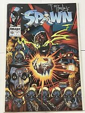 Todd McFarlane REAL hand SIGNED Spawn Comic Book  Issue #13 August 1993 | Combin picture
