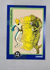 DC Comics 1993 Cosmic Teams LEGIONNAIRES CHAMELEON #87 Skybox Trading Card picture