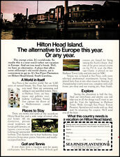 1974 Hilton Head Island Sea Pines Plantation vacation retro photo print ad  S42 picture