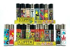 20 X Original Brand CLIPPER LIGHTERS Full Size Refillable Multipurpose Mix Style picture