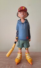 Paranoia Agent OOAK Lil Slugger Shonen Bat Sculpture Statue Satoshi Kon picture