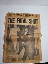 NY Daily News 11/25/1963, Jack Ruby Shoots and Kills Lee Harvey Oswald picture