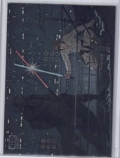 2026 Topps Chrome Star Wars Galaxy #CLOUD-11 "You Are Beaten" Duel On Cloud City picture