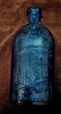 Vintage Frank's Safe Kidney and Liver Cure Cobalt Blue Bottle picture