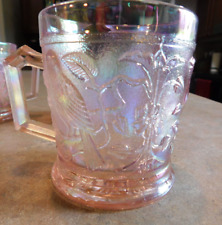 Imperial Pink Glass 8 oz Cup/Mug picture