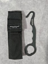 Benchmade Rescue Hook 8 BLKW 440C Safety Cutter Sheath O2 Wrench Molle, New picture