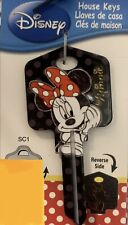 Minnie Mouse Shape  Key Blank House Key SC1 Schlage 3D Painted Key Blank picture