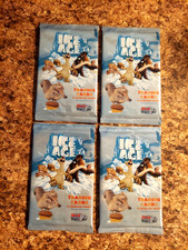 ICE AGE TRADING CARDS "4 PACKS" 6 CARDS PER PACK - 2002 'ROOKIES' "SEE AND READ" picture