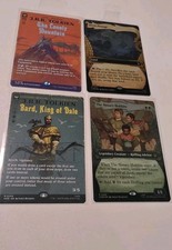 Hobbit, Magic the Gathering; lot of  4 .NM 2 Surge Foils picture