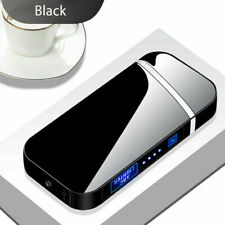 Dual Arc Electric Plasma Cigarette Lighter Rechargeable USB Flameless Windproof picture