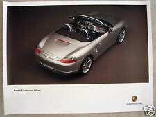 PORSCHE OFFICIAL 986 BOXSTER S 50th ANNIVERSARY LTD EDITION SHOWROOM POSTER 2004 picture