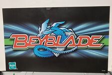 Used TRU Display BEYBLADE Hasbro. Promotional  Sign 20” X 12”. Thin Plastic. picture
