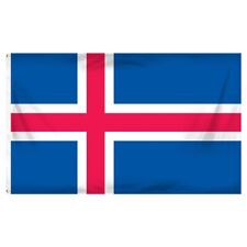 Iceland Flag 3'x5' Brass Grommets picture
