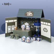 Heytea Mihoyo Genshin Impact Teahouse Full Set Mouse Pad Badge Yakeli Cup Gift picture