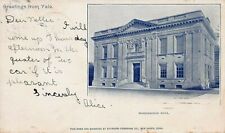 Woodbridge Hall, Yale University, New Haven, Connecticut, 1905 Postcard, Used  picture