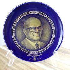 Dr. Urho K. Kekkonen Collectors Plate Suomi 1981 Suomen President of Finland picture