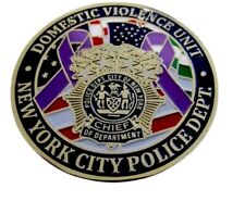 NYPD domestic Violence challenge coin picture