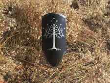 Lord of the Rings Shield of Gondor White Tree Wooden Carved Guardian Shield picture