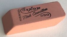 Vintage DIXON Pink Carnation 890 NOS Double Bevel Eraser USA picture