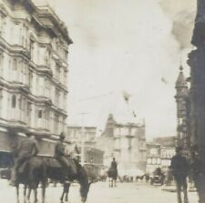San Francisco Earthquake Fire 1906 Hammam Turkish Bath Street Stereoview H161 picture