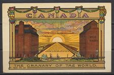1907 Canada ~ The Granary Of The World ~ Atlantic to Pacific ~ Ships & Elevators picture
