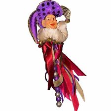 Katherine's Collection Court Jester Joker Christmas Tree Ornament picture