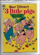 3 LITTLE PIGS AND THE WONDERFUL MAGIC LAMP #218 1949 G-VG 3.0 4466 FOUR COLOR picture