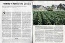 The Rise of Parkinson's Disease  : 2020 Print Article w/pics picture