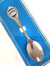 Vintage FORT Enamel Virginia Souvenir Spoon 3-1/2