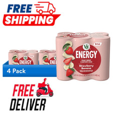 V8 +Energy Strawberry Banana Juice Energy Drink, 8 fl oz Can (24 Pack) picture