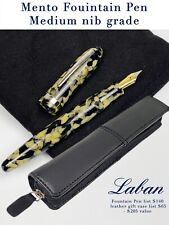 Laban Mento Fountain Pen With Leather Pen Case picture