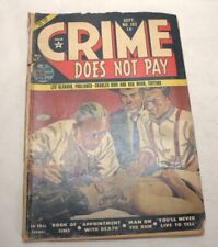 GLEASON CRIME DOES NOT PAY 102 GOLDEN AGE COMIC 1952 picture