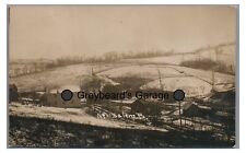 RPPC Aerial View of NEW SALEM PA Fayette County Vintage Real Photo Postcard picture